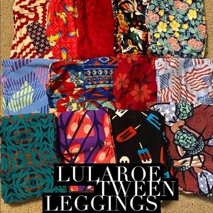 LuLaRoe leggings size Tween